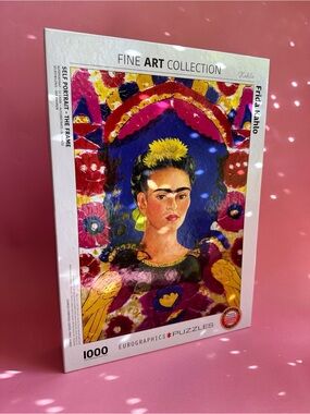 Frida Kahlo Fine Art Collection 1000-Piece Puzzle - Multicolor